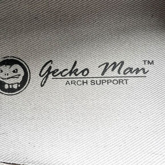 Gecko Man Women Size 7 Walk Hero Slip on Boat Shoes Navy Blue Loafers - Picture 6 of 7